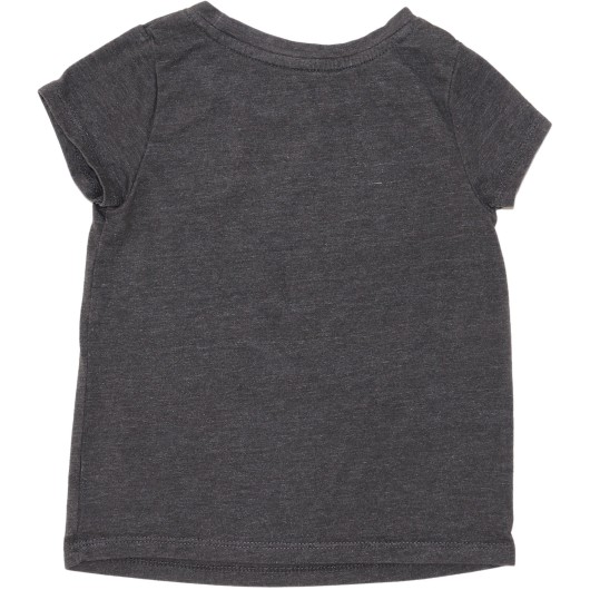 Cat & Jack Girls Grey T-Shirt Cat & Jack Girls Grey T-Shirt