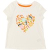 Cat & Jack Girls White T-Shirt