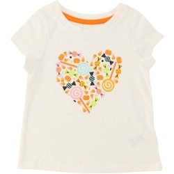 Cat & Jack Girls White T-Shirt