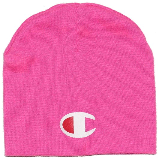 Champion Girls Pink Beanie Hat