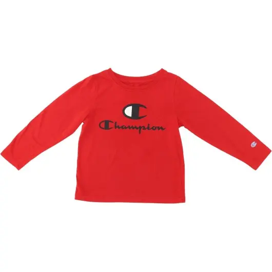 Champion Boys Red Long Sleeve
