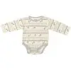 Chick Pea Gender Neutral White Onesie