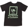 Childrens Place Gender Neutral Black T-Shirt