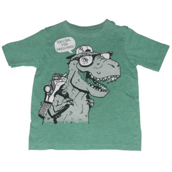 Childrens Place Boy's Green T-Shirt
