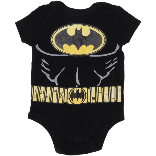 DC Boys Black Onesie