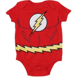 DC Boys Red Onesie