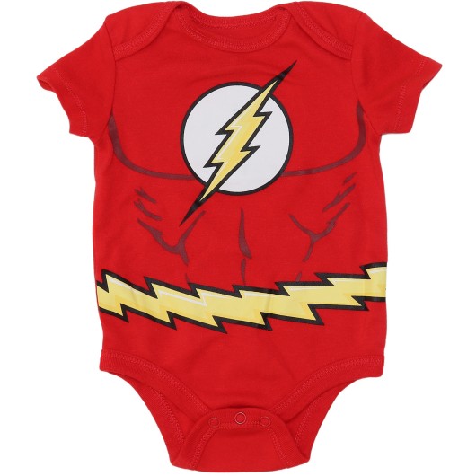 DC Boys Red Onesie