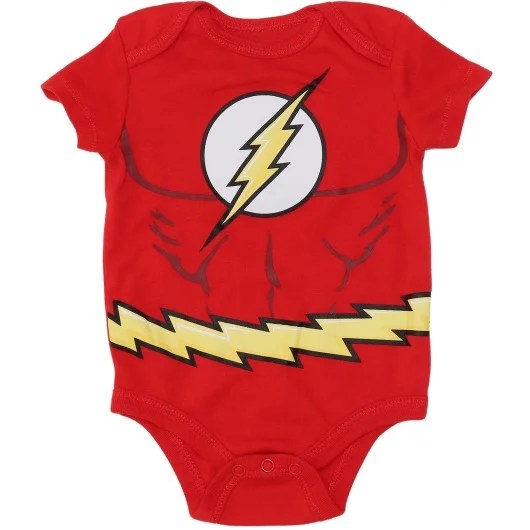 DC Boys Red Onesie