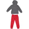Disney Girls Red/Grey Set
