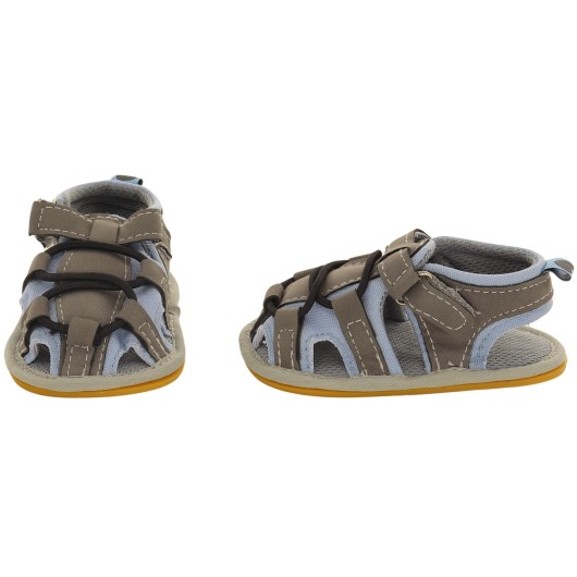 Unbranded Boys Grey/Blue Sandals