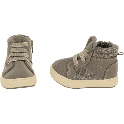Wonder Nation Boys Grey Sneakers