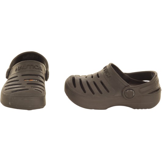 Nautica Gender Neutral Black Slippers