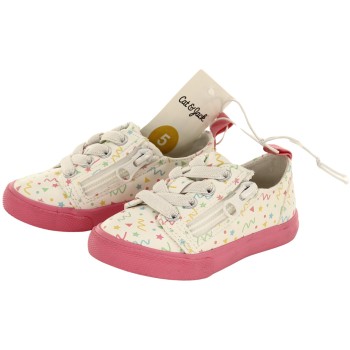 Cat & Jack Girls White Sneakers
