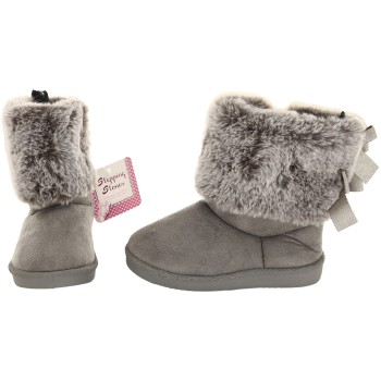 Stepping Stones Girls Grey Boots Stepping Stones Girls Grey Boots