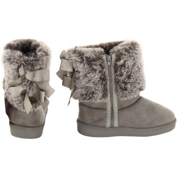 Stepping Stones Girls Grey Boots Stepping Stones Girls Grey Boots
