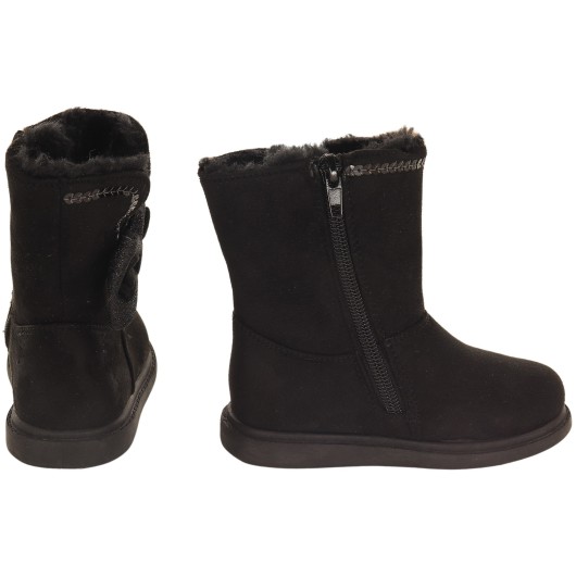 Rachel Shoes Girls Black Boots Rachel Shoes Girls Black Boots