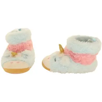 Wonder Nation Girls Blue Slippers