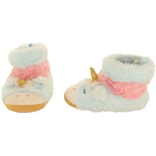 Wonder Nation Girls Blue Slippers