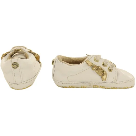 Michael Kors Girls White Sneakers