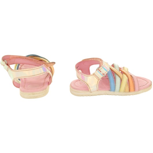 Wonder Nation Girls Multi-Color Sandals Wonder Nation Girls Multi-Color Sandals