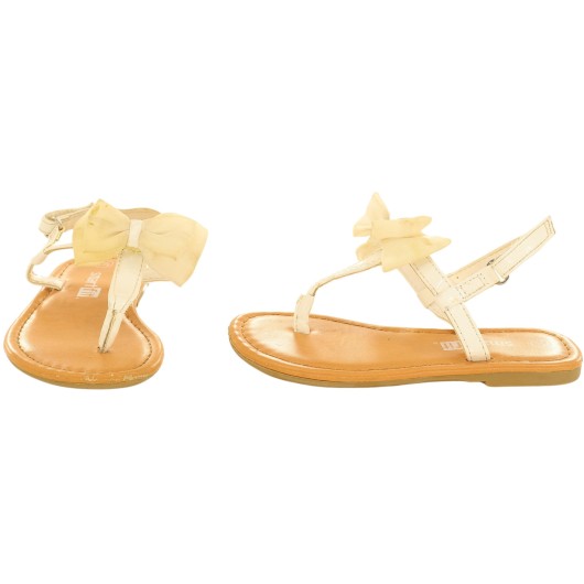 Smart Fit Girls White Sandals