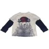 Gap Boy's Cream Long Sleeve