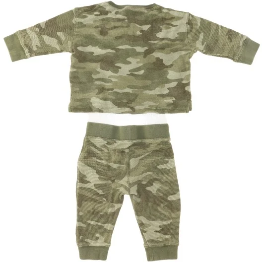 Gap Gender Neutral Green Casual Set