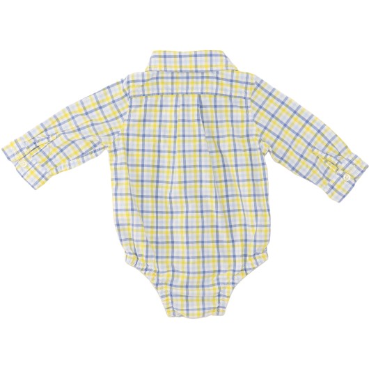 Gap Boys Yellow/Blue Onesie Gap Boys Yellow/Blue Onesie