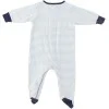 Gerber Boys Blue/White Romper