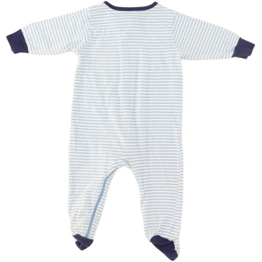 Gerber Boys Blue/White Romper