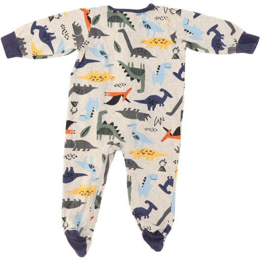 Gerber Boys Grey Romper Gerber Boys Grey Romper