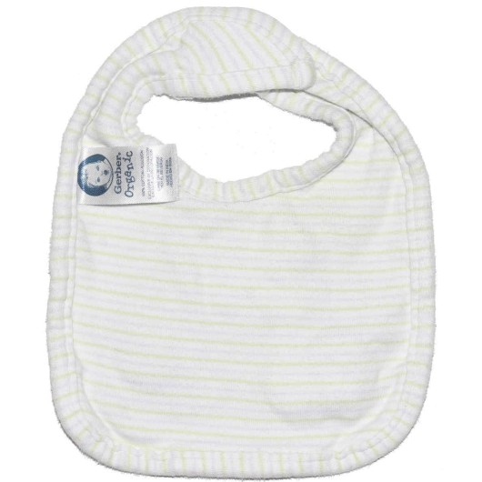 Gerber Gender Neutral White Bib Gerber Gender Neutral White Bib