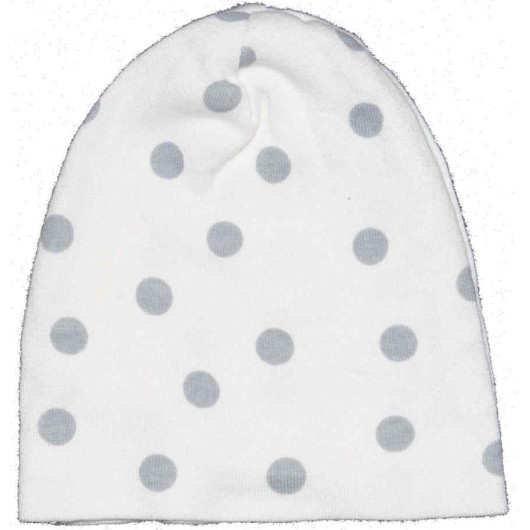 Gerber Boys White Beanie Hat
