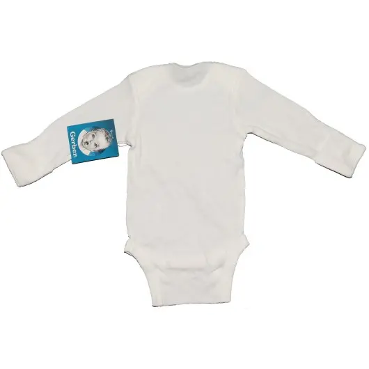 Gerber Boys White Onesie