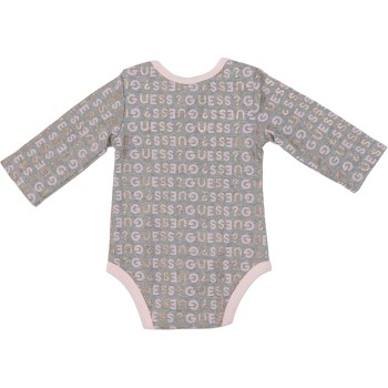 Guess Girls Grey Onesie Guess Girls Grey Onesie