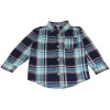 Gymboree Boys Blue Plaid Shirt