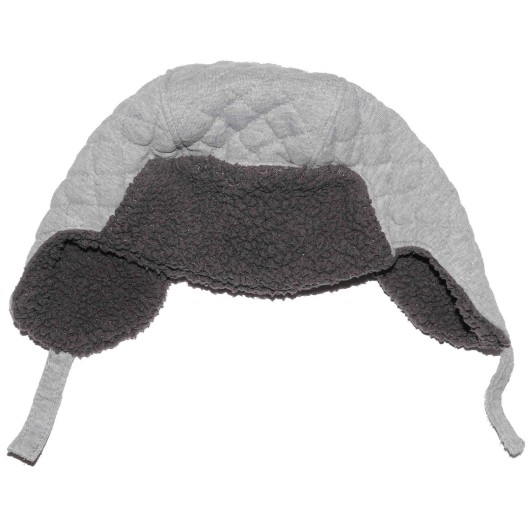 Gymboree Boys Grey Trapper Hat