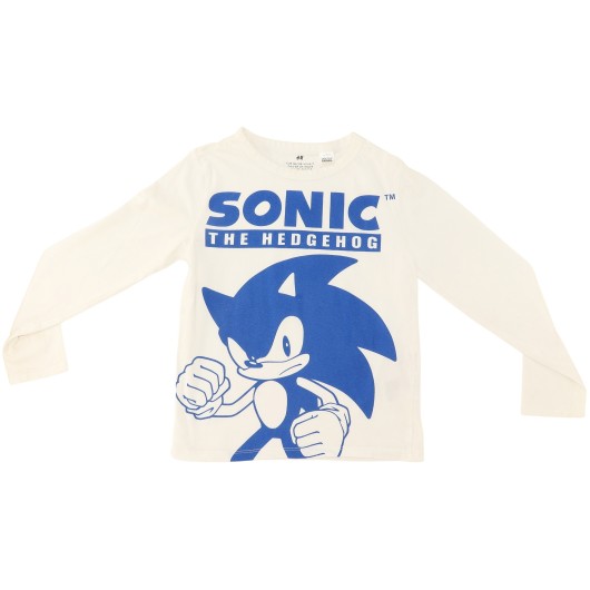 H&M Boys White Long Sleeve
