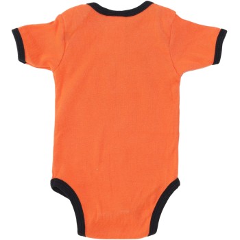 Harley Davidson Gender Neutral Orange Onesie Harley Davidson Gender Neutral Orange Onesie