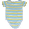 Honey Baby Boy's Blue Onesie