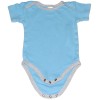 Honey Baby Boy's Blue Onesie