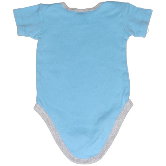 Honey Baby Boy's Blue Onesie Honey Baby Boy's Blue Onesie