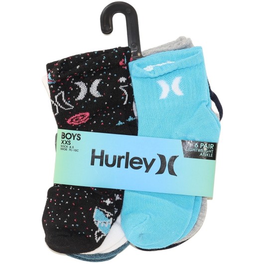 Hurley Boys Multi-Color Socks