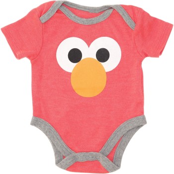 Isaac Mizrahi Gender Neutral Red Onesie