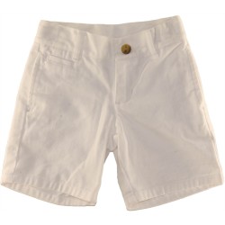 Janie And Jack Gender Neutral White Shorts