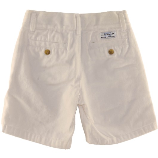 Janie And Jack Gender Neutral White Shorts Janie And Jack Gender Neutral White Shorts