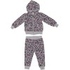 Juicy Couture Girls Grey/Multi-Color Sweat Suit