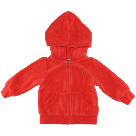 Juicy Couture Girls Orange Hoodie