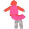 Juicy Couture Girls Pink/Orange Sweat Suit