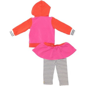 Juicy Couture Girls Pink/Orange Sweat Suit Juicy Couture Girls Pink/Orange Sweat Suit